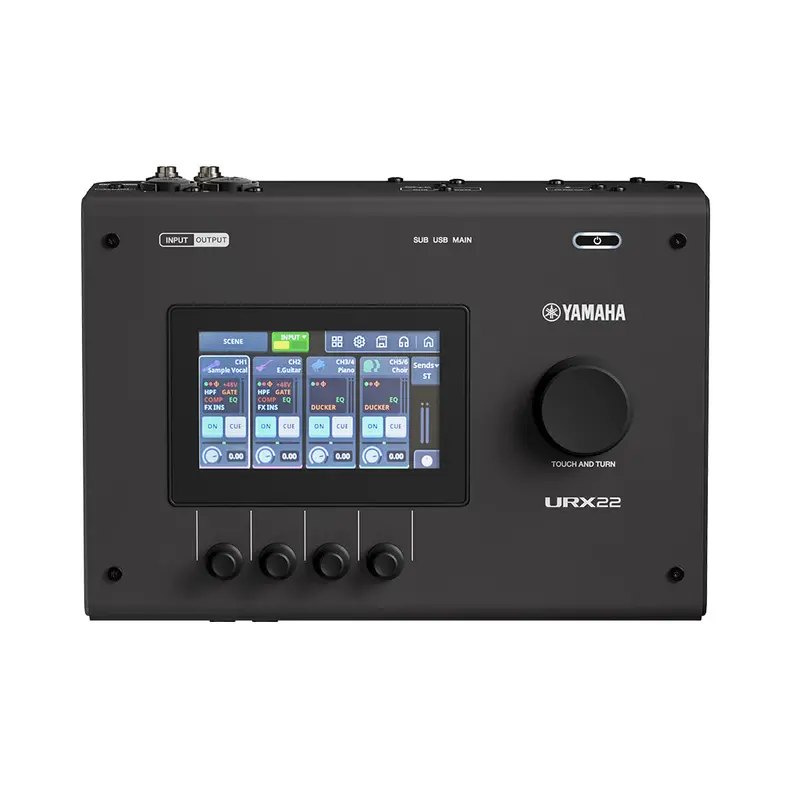 Yamaha Urx22 4-In/2-Out Compact Audio Interface – Black 1