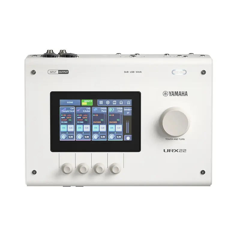 Yamaha Urx22 4-In/2-Out Compact Audio Interface – White 1