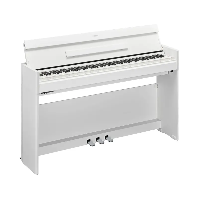 Yamaha Ydp-S55Wh Arius Slim Digital Piano – White Finish 1