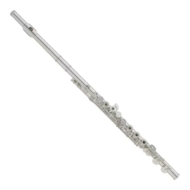 Yamaha Yfl-372H Offset G Flute – Standard Silver Finish 1