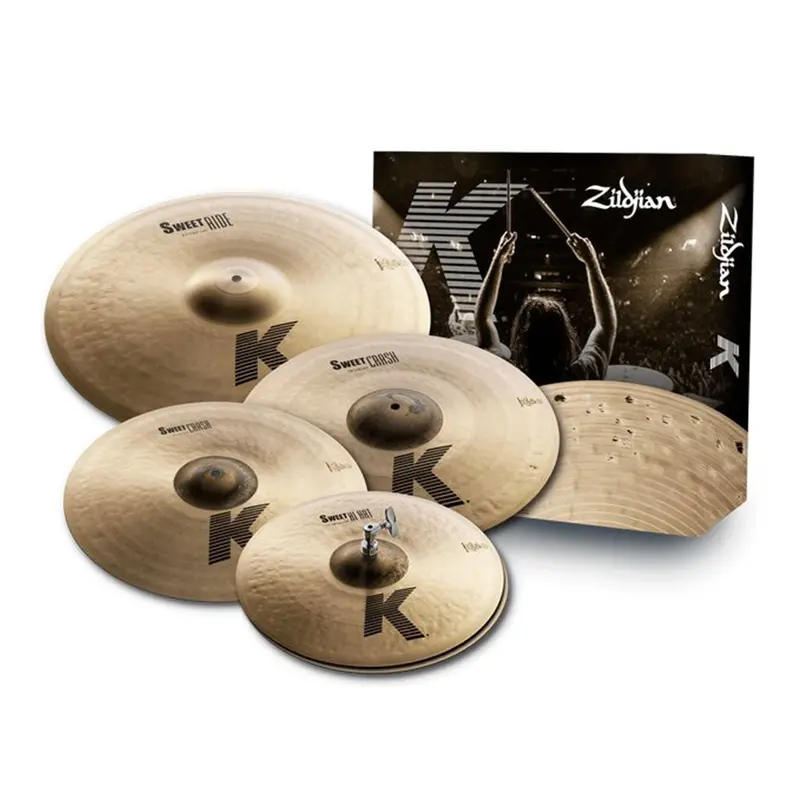 Zildjian K Sweet Cymbal Set – 15", 17", 19", And 21" 1