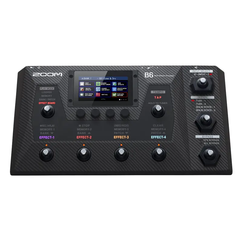 Zoom B6 Bass Multi-Effects Processor & Amp Simulator 1