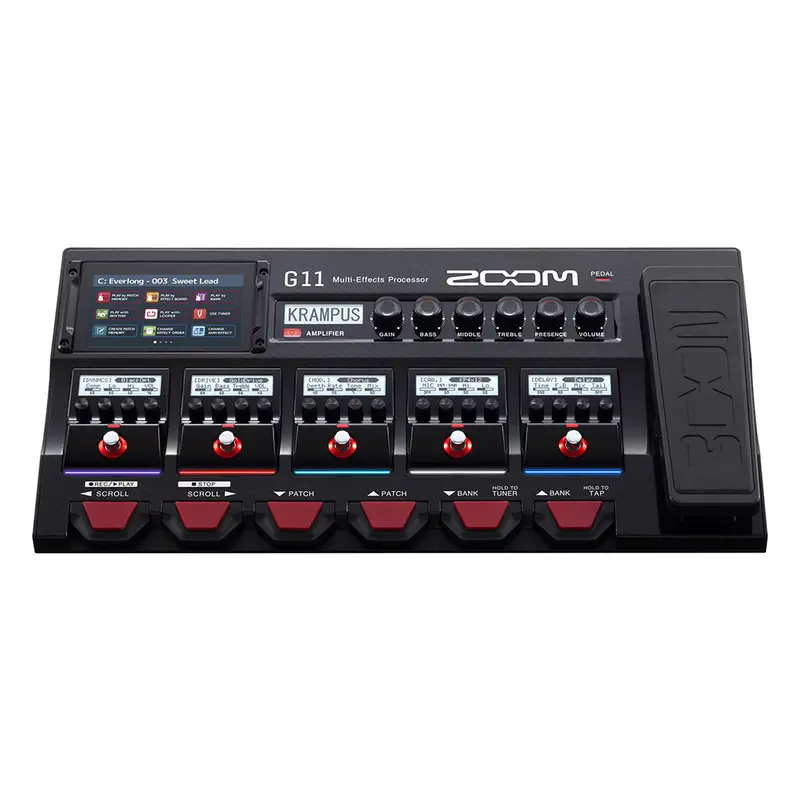 Zoom G11 Guitar Multi-Effects Processor & Amp Simulator 1