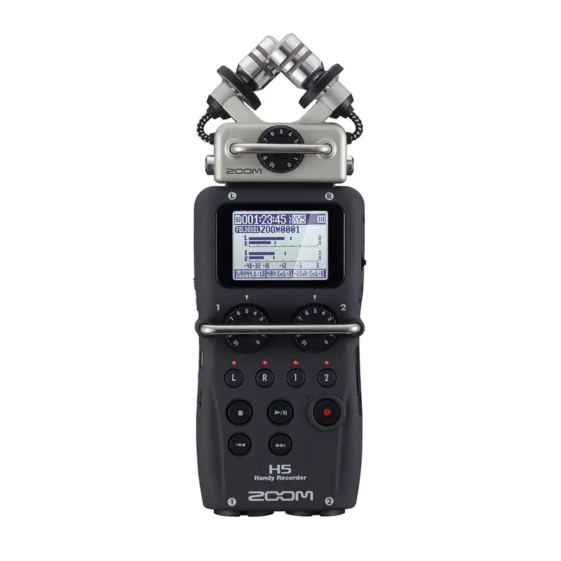 Zoom H5 Stereo Handy Recorder With Modular Input Options 1
