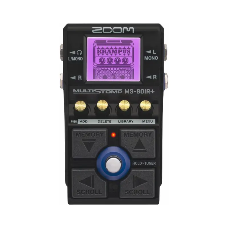 Zoom Ms-80 Ir+ Guitar Amp Simulator And Multi-Effects Pedal 1