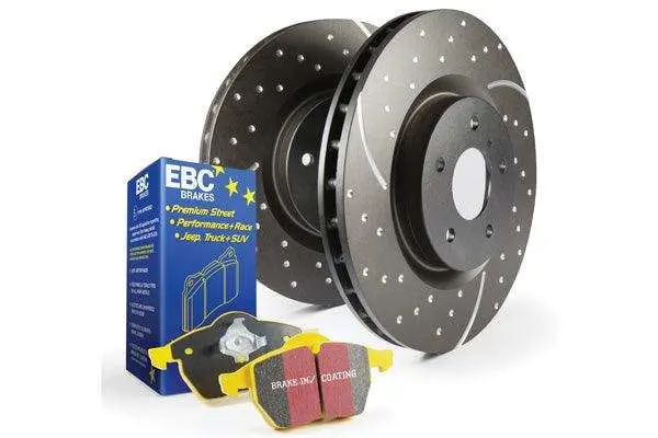 Ebc Sport Rotors S5Kf1455 – Gd-Series Slotted Discs For Improved Heat Dissipation And Fade Resistance 1