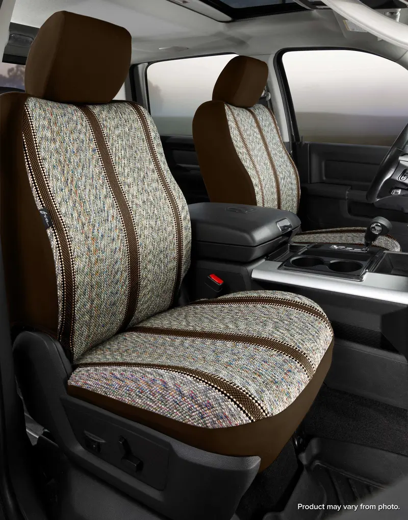 Fia Tr47-39 Brown Saddleblanket Front Seat Covers For Jeep Wrangler 1