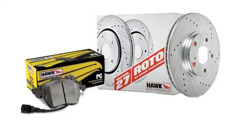 Hawk Performance Sector 27 Rear Brake Kit Hk5139.434Z With Performance Ceramic Pads 1