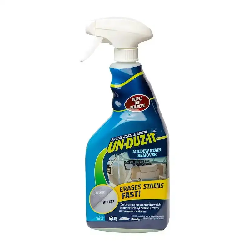 Heavy-Duty Mildew Stain Remover – Fast-Acting Formula For Fabrics And Surfaces 1
