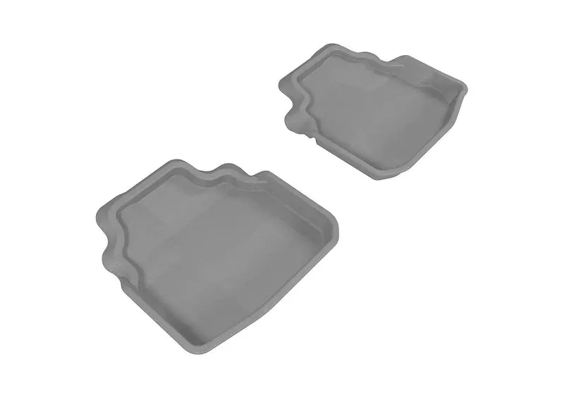 Maxpider Kagu Gray 2-Piece Rear Floor Mats For Vehicles – Limited Stock 1