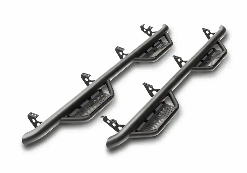N-Fab Hpd2086Mc-Tx Two-Step Running Boards For 2019–2023 Ram 2500/3500 Mega Cab (Texas Edition, Textured Black) 1