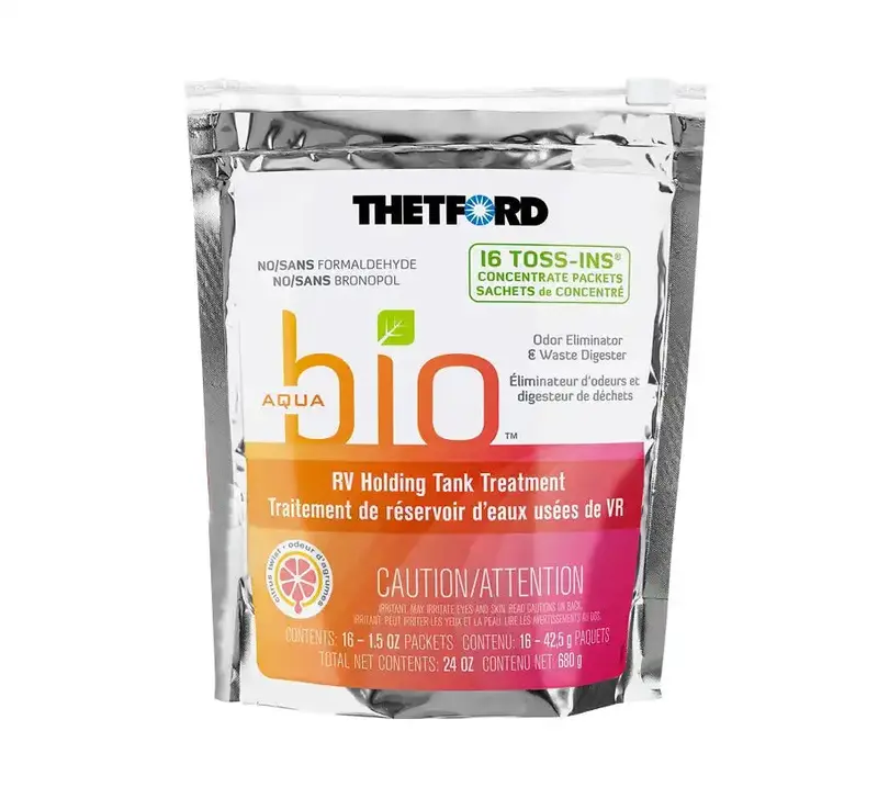Thetford Aqua Bio Biodegradable Holding Tank Treatment – 16-Count 1