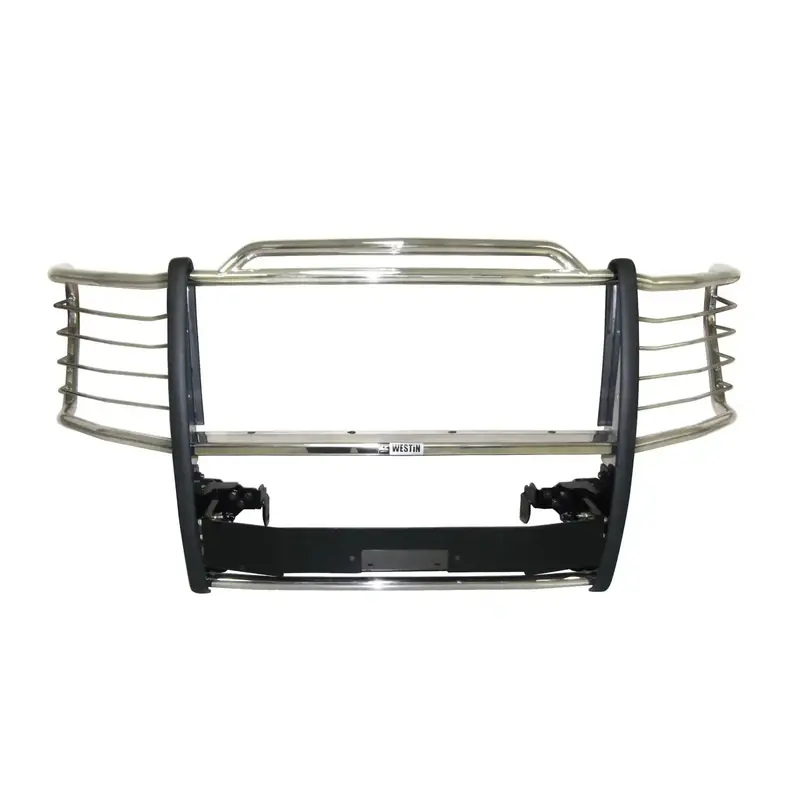 Westin 45-92360 Polished Stainless Steel Sportsman Winch Mount Grille Guard 1