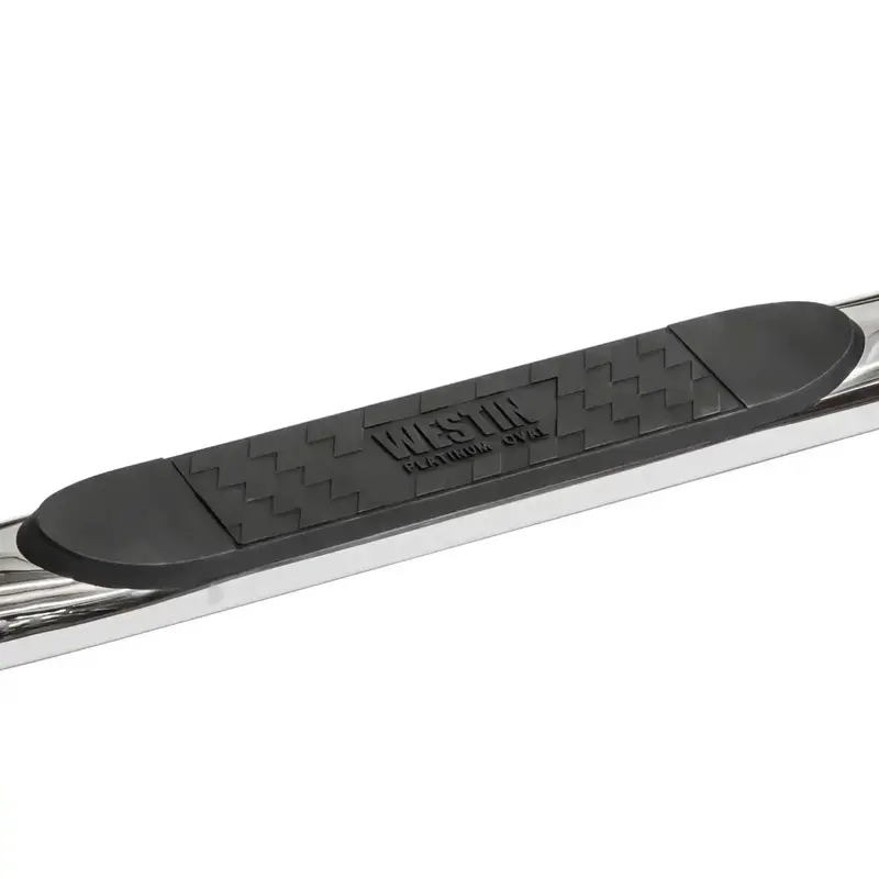 Westin Platinum Series 4-Oval Nerf Bars – Step Bars For Full-Size Trucks And Suvs (Model 21-3510) 1